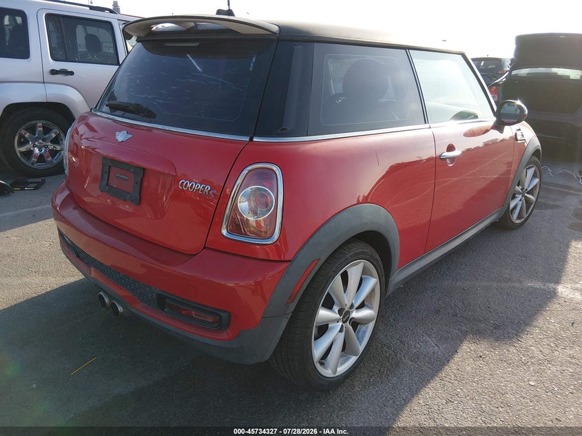 2011 Mini Cooper VIN WMWSV3C57BTY12123 IAAI salvage auction — FRONT END, Salvage (California), sold $850 on 2026-08-20 (photo 4)