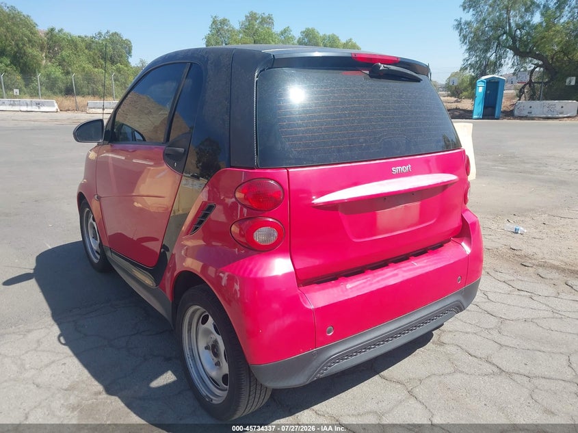2015 Smart Fortwo VIN WMEEJ3BA2FK799546 IAAI salvage auction — NORMAL WEAR, Clear - Dealer Only (California), sold $175 on 2026-08-04 (photo 3)