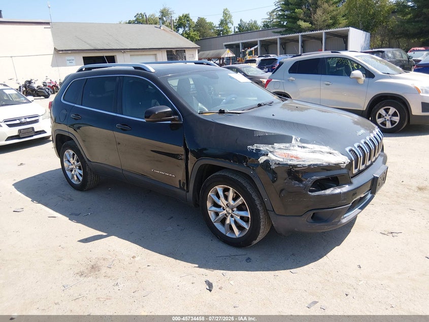2015 Jeep Cherokee VIN 1C4PJMDB4FW538382 IAAI salvage auction — NORMAL WEAR, Original (New Hampshire), sold $1,450 on 2026-08-29 (photo 1)