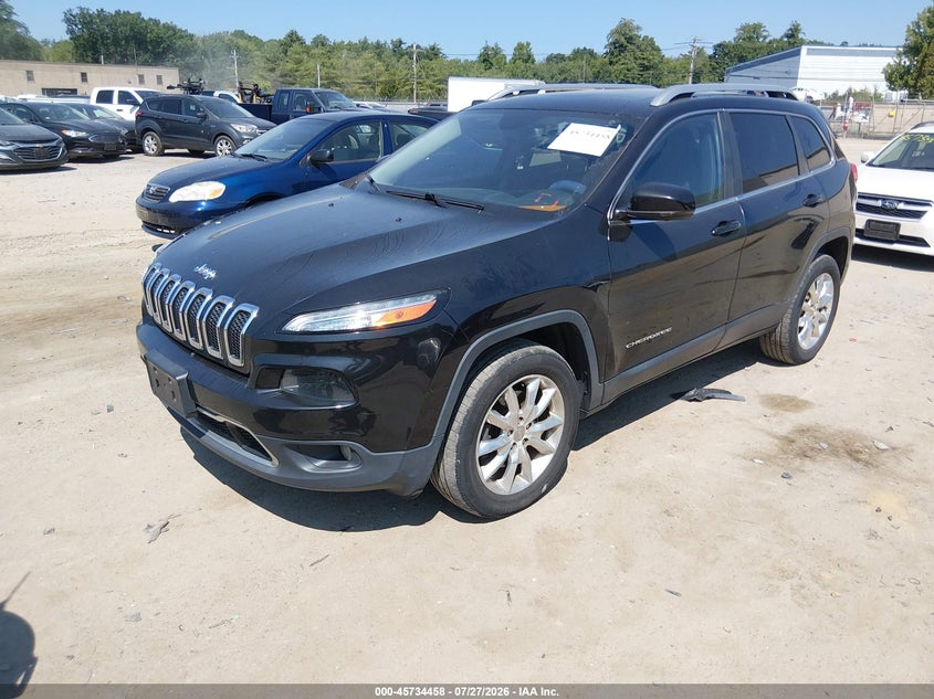 2015 Jeep Cherokee VIN 1C4PJMDB4FW538382 IAAI salvage auction — NORMAL WEAR, Original (New Hampshire), sold $1,450 on 2026-08-29 (photo 2)