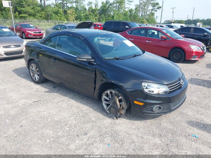 2014 Volkswagen Eos VIN WVWBW8AH1EV001596 IAAI salvage auction — NORMAL WEAR, Clear (Florida), sold $400 on 2026-08-04 (photo 1)