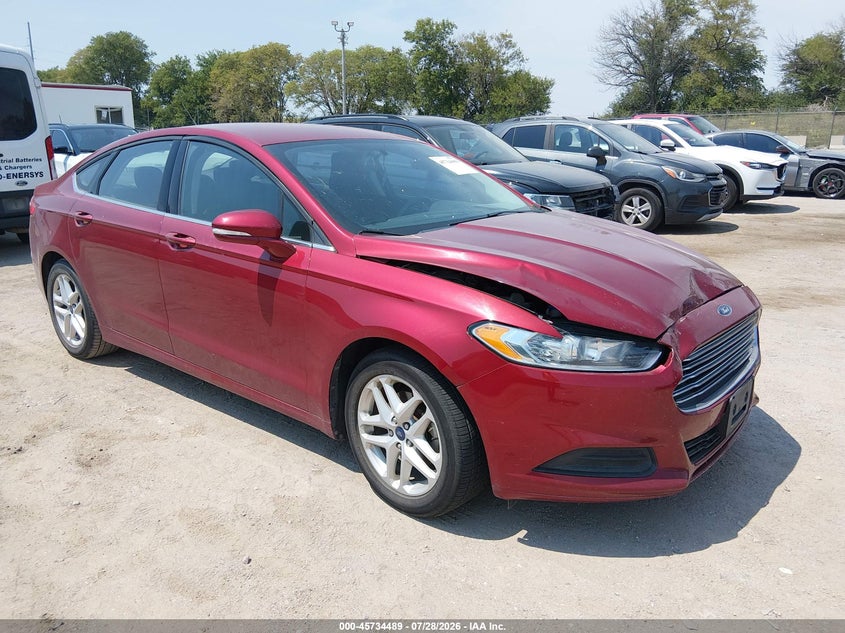 2014 Ford Fusion VIN 3FA6P0HD6ER355751 IAAI salvage auction — FRONT END, Salvage Title, sold $750 on 2026-08-24 (photo 1)