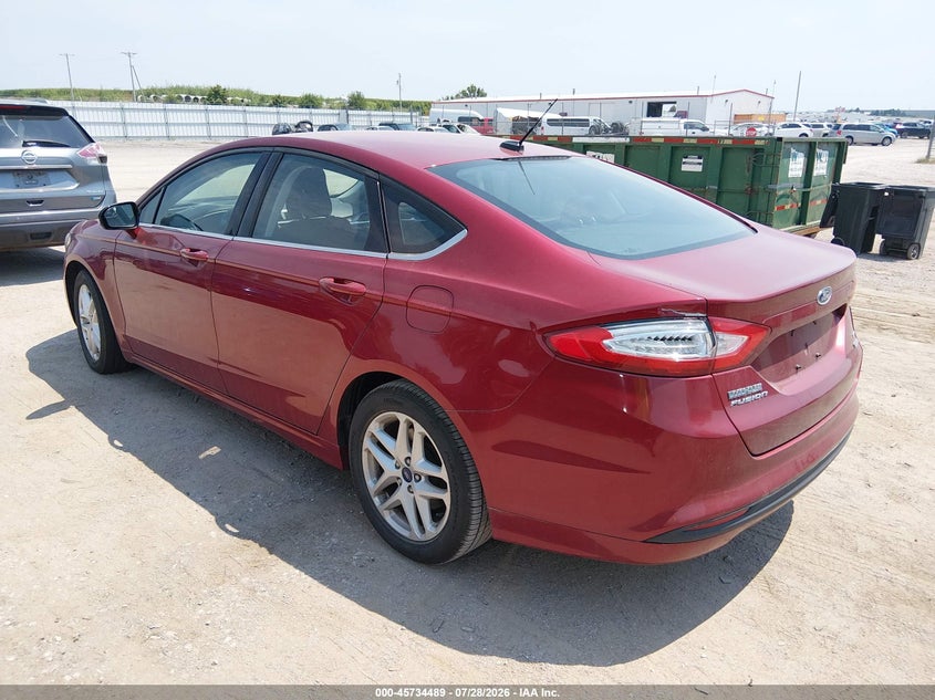 2014 Ford Fusion VIN 3FA6P0HD6ER355751 IAAI salvage auction — FRONT END, Salvage Title, sold $750 on 2026-08-24 (photo 3)