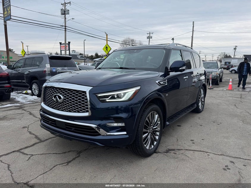 2019 Infiniti Qx80 VIN JN8AZ2NE5K9226385 IAAI salvage auction — UNKNOWN, Wait Title, sold $8,200 on 2026-08-26 (photo 2)