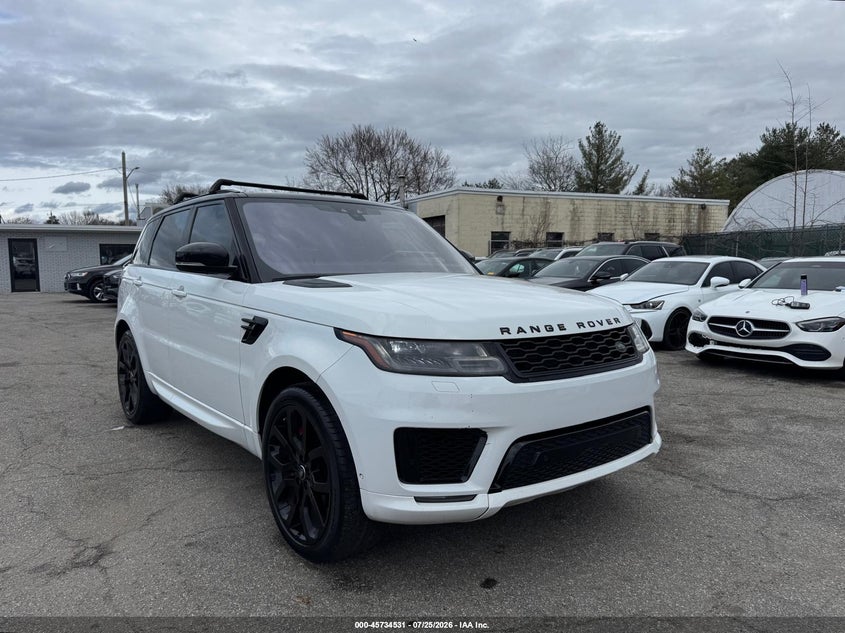 2021 Land rover Range rover sport VIN SALWR2SE0MA758093 — IAAI salvage auction photo