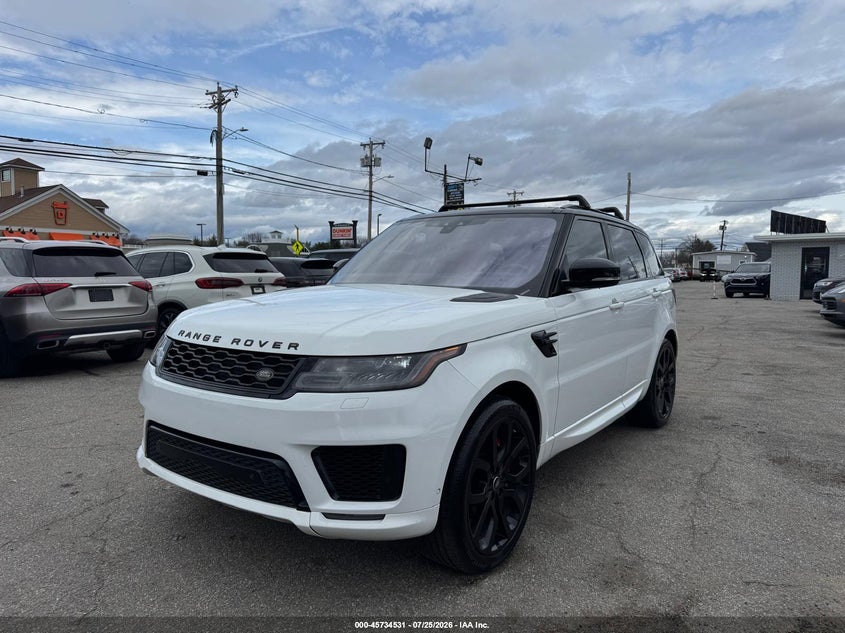 2021 Land rover Range rover sport VIN SALWR2SE0MA758093 IAAI salvage auction — UNKNOWN, Salvage Title, sold $11,050 on 2026-08-26 (photo 2)