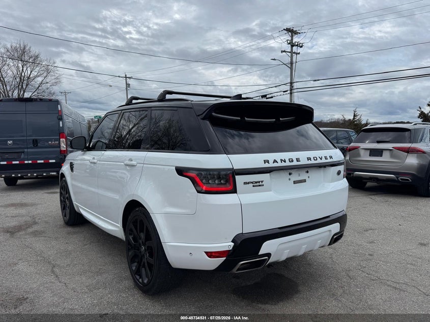 2021 Land rover Range rover sport VIN SALWR2SE0MA758093 IAAI salvage auction — UNKNOWN, Salvage Title, sold $11,050 on 2026-08-26 (photo 3)