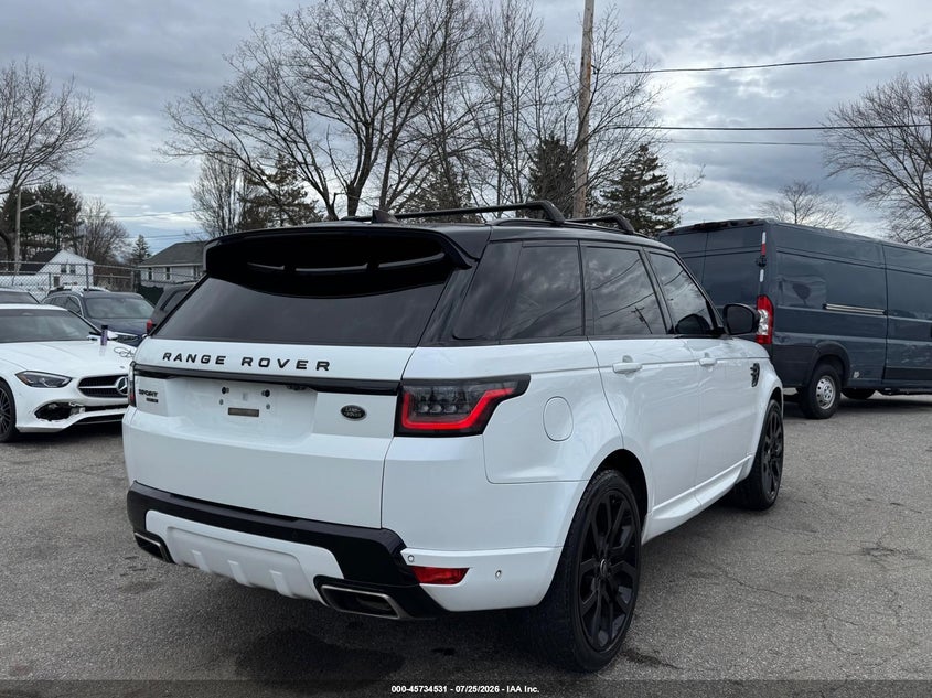 2021 Land rover Range rover sport VIN SALWR2SE0MA758093 IAAI salvage auction — UNKNOWN, Salvage Title, sold $11,050 on 2026-08-26 (photo 4)