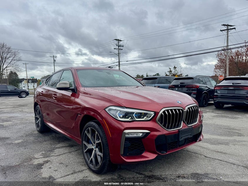 2021 BMW X6 VIN 5UXCY8C09M9E51267 — IAAI salvage auction photo