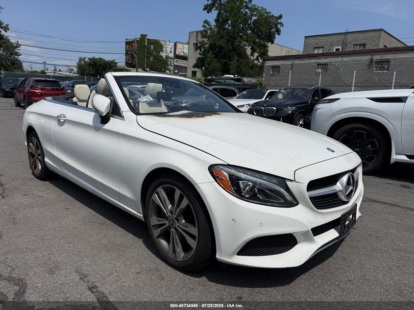 2017 Mercedes-benz VIN WDDWK4KB7HF506529 IAAI salvage auction — ENGINE BURN, Salvage Title, sold $5,250 on 2026-08-17 (photo 1)