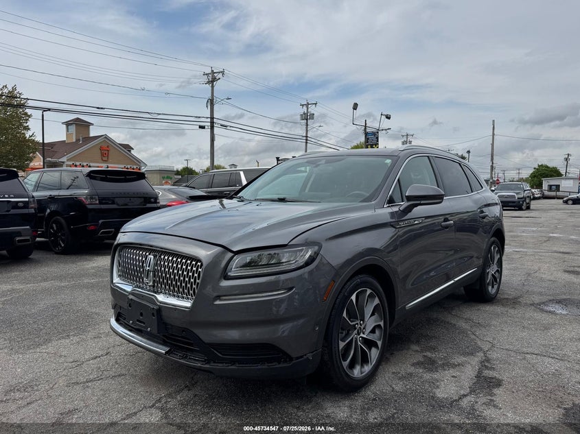 2022 Lincoln Nautilus VIN 2LMPJ8K93NBL22482 IAAI salvage auction — UNKNOWN, Clear (New York), sold $1,600 on 2026-09-09 (photo 2)