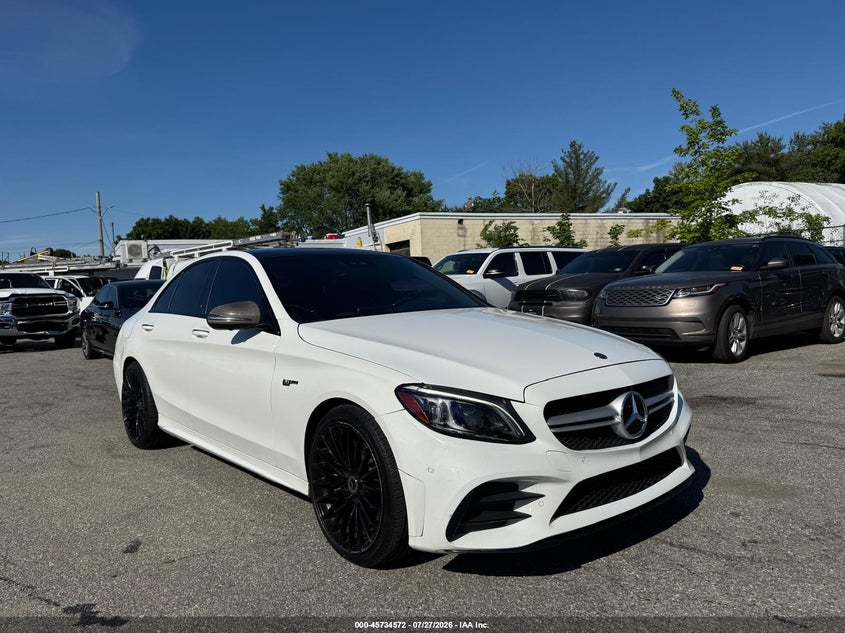2019 Mercedes-benz C-klasse amg VIN 55SWF6EBXKU308138 — IAAI salvage auction photo
