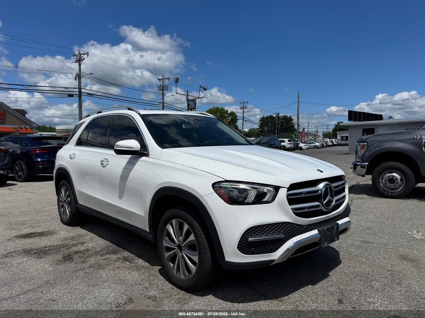 2020 Mercedes-Benz GLE-Class VIN 4JGFB4KB9LA012300 — IAAI salvage auction photo