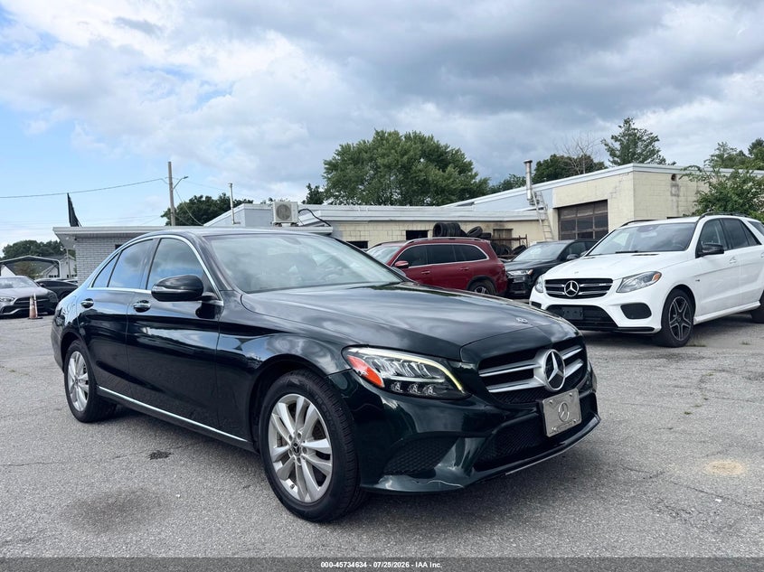 2019 Mercedes-benz C-klasse VIN 55SWF8EB1KU307858 IAAI salvage auction — UNKNOWN, Clear (Georgia), sold $5,325 on 2026-09-02 (photo 1)