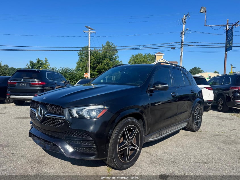 2020 Mercedes-Benz GLE-Class VIN 4JGFB4KB0LA034105 IAAI salvage auction — SIDE, Wait Title, sold $12,275 on 2026-08-19 (photo 2)