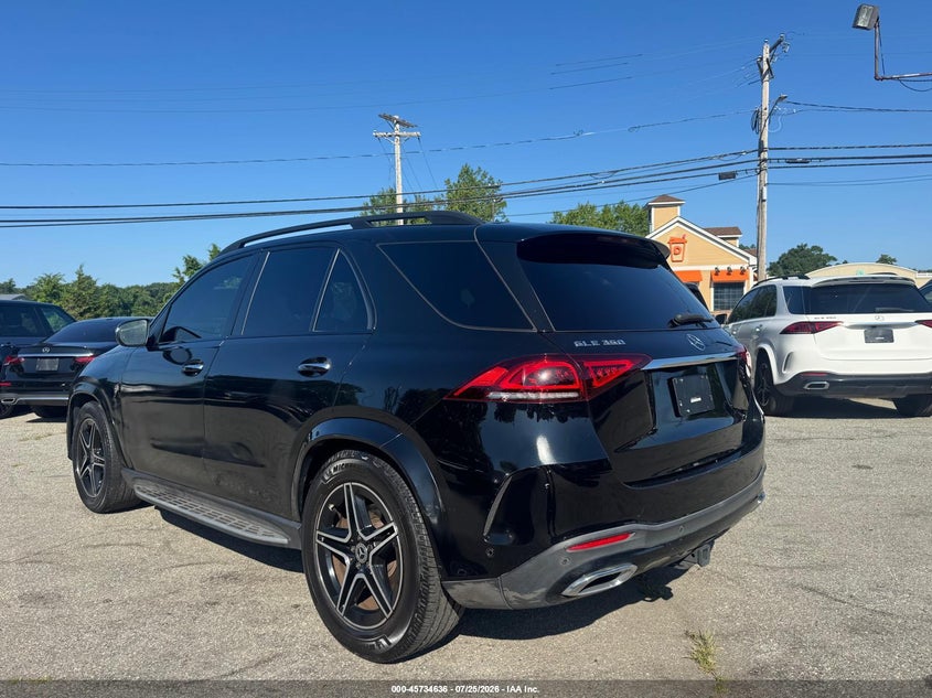2020 Mercedes-Benz GLE-Class VIN 4JGFB4KB0LA034105 IAAI salvage auction — SIDE, Wait Title, sold $12,275 on 2026-08-19 (photo 3)