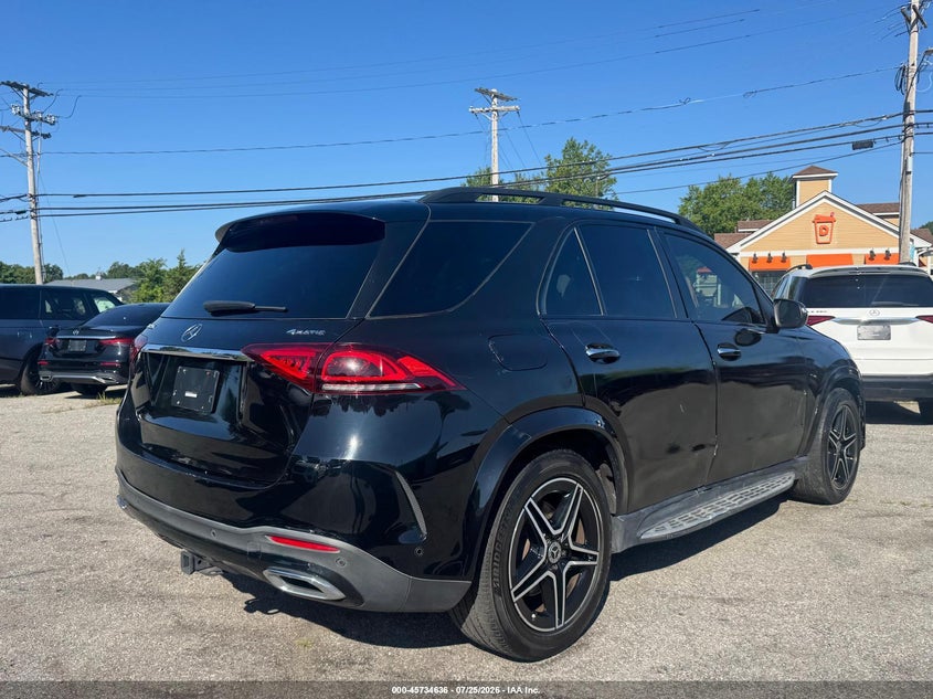 2020 Mercedes-Benz GLE-Class VIN 4JGFB4KB0LA034105 IAAI salvage auction — SIDE, Wait Title, sold $12,275 on 2026-08-19 (photo 4)
