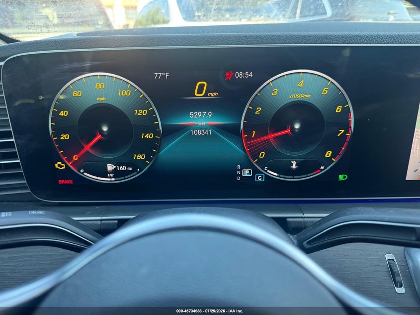 2020 Mercedes-Benz GLE-Class VIN 4JGFB4KB0LA034105 IAAI salvage auction — SIDE, Wait Title, sold $12,275 on 2026-08-19 (photo 7)