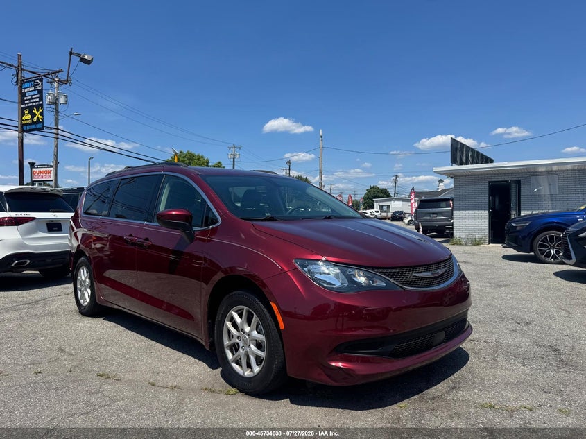 2021 Chrysler Voyager VIN 2C4RC1DG9MR512928 IAAI salvage auction — UNKNOWN, Wait Title, sold $4,150 on 2026-08-21 (photo 1)
