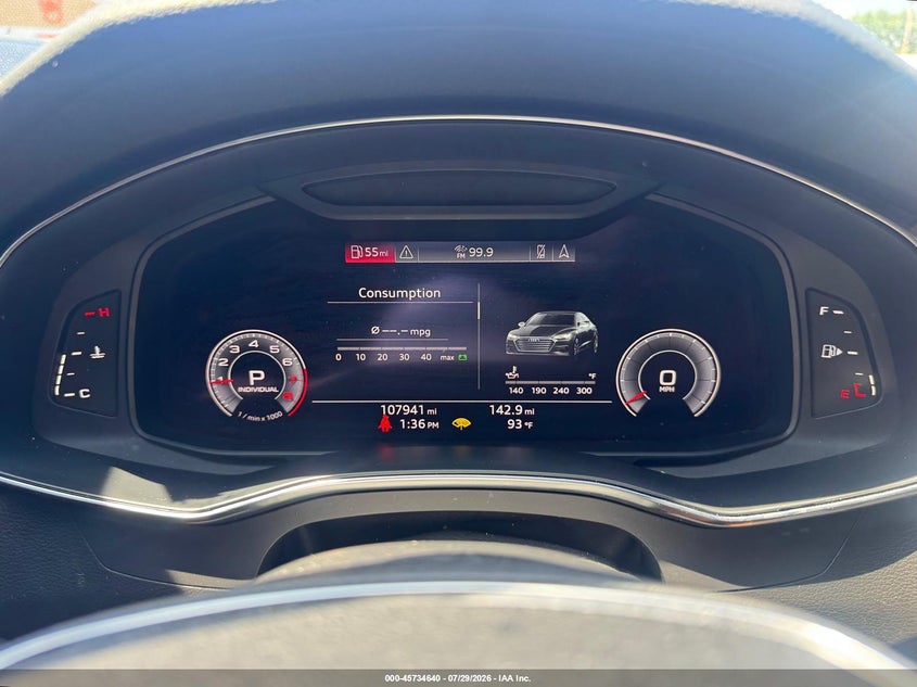 2019 Audi A7 VIN WAUS2AF2XKN045578 IAAI salvage auction — UNKNOWN, Original (West Virginia), sold $16,450 on 2026-09-02 (photo 7)