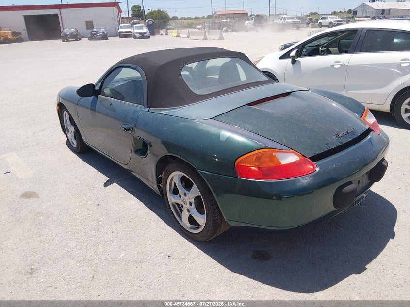 2001 Porsche Boxster VIN WP0CA29861U622871 IAAI salvage auction — NORMAL WEAR, Original (Texas), sold $375 on 2026-08-17 (photo 3)
