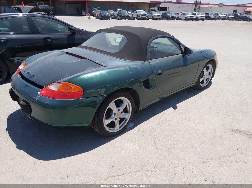 2001 Porsche Boxster VIN WP0CA29861U622871 IAAI salvage auction — NORMAL WEAR, Original (Texas), sold $375 on 2026-08-17 (photo 4)