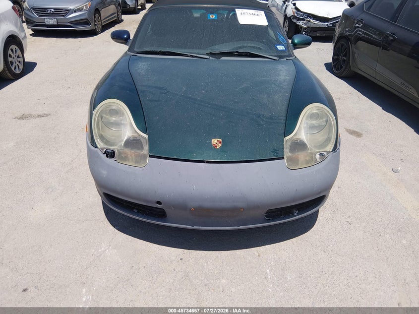 2001 Porsche Boxster VIN WP0CA29861U622871 IAAI salvage auction — NORMAL WEAR, Original (Texas), sold $375 on 2026-08-17 (photo 6)