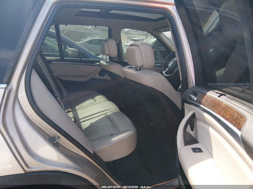 2013 BMW X5 VIN 5UXZV4C50D0B15230 IAAI salvage auction — NORMAL WEAR, Clear (Alabama), sold $275 on 2026-08-21 (photo 8)
