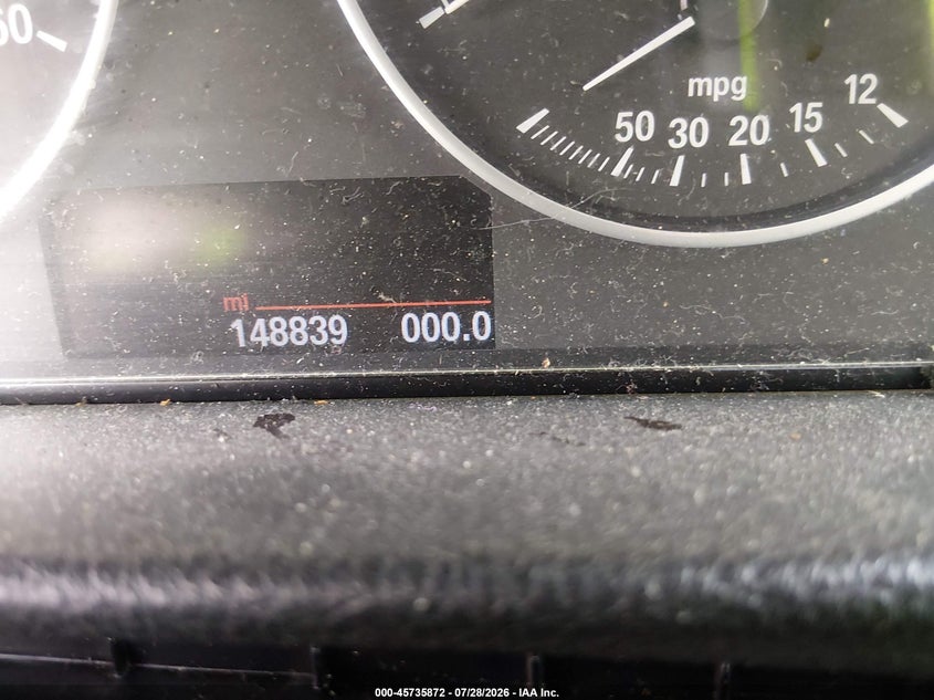 2014 BMW 3er VIN WBA3B1G55ENT00526 IAAI salvage auction — FRONT END, Salvage Title, sold $175 on 2026-08-18 (photo 7)