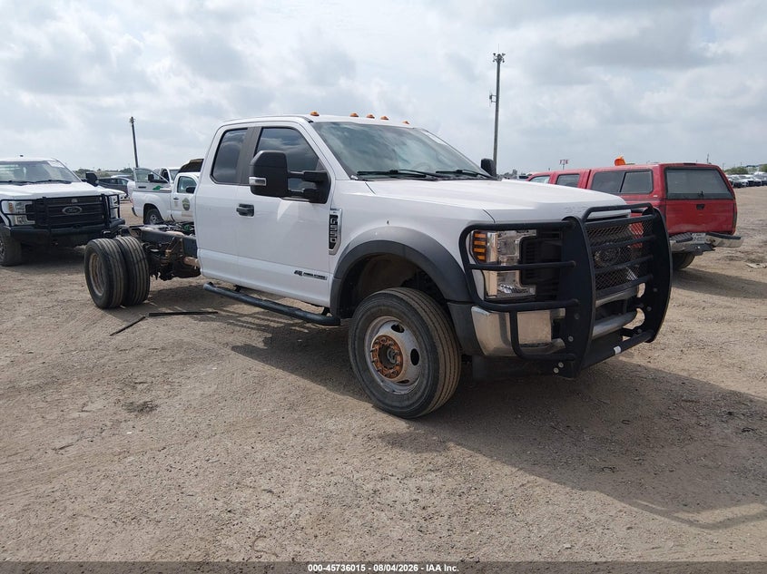 2019 Ford F-550 chassis VIN 1FD0X5HT9KEE13978 IAAI salvage auction — NORMAL WEAR, Clear (Texas), sold $10,050 on 2026-08-12 (photo 1)