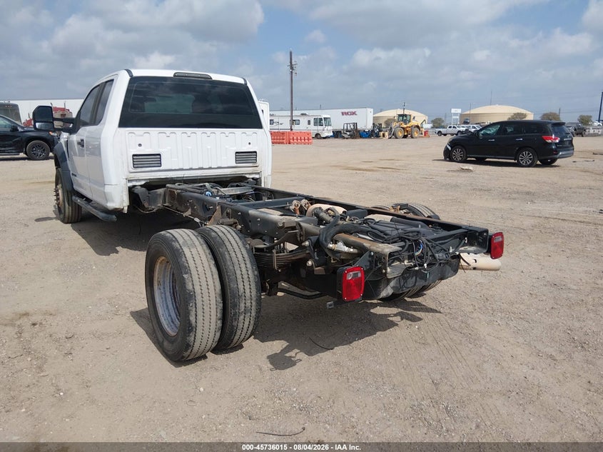 2019 Ford F-550 chassis VIN 1FD0X5HT9KEE13978 IAAI salvage auction — NORMAL WEAR, Clear (Texas), sold $10,050 on 2026-08-12 (photo 3)