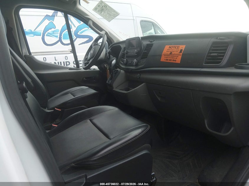 2021 Ford Transit-250 VIN 1FTBR1Y89MKA91813 IAAI salvage auction — LEFT & RIGHT, Clear (Colorado), sold $12,550 on 2026-08-11 (photo 5)