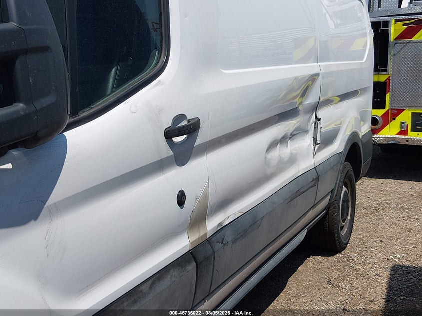 2021 Ford Transit-250 VIN 1FTBR1Y89MKA91813 IAAI salvage auction — LEFT & RIGHT, Clear (Colorado), sold $12,550 on 2026-08-11 (photo 6)