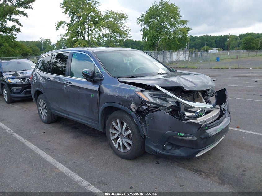 2021 Honda Pilot VIN 5FNYF6H53MB051794 — IAAI salvage auction photo