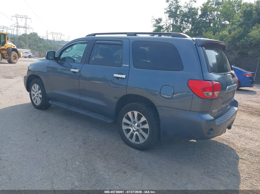 2010 Toyota Sequoia VIN 5TDJY5G13AS027877 IAAI salvage auction — NORMAL WEAR, Clear (Pennsylvania), sold $4,075 on 2026-07-31 (photo 3)