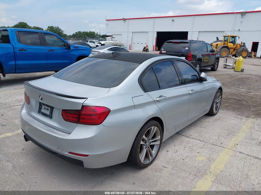 2012 BMW 3 series VIN WBA3A5C51CF341033 IAAI salvage auction — MECHANICAL, Clear (Florida), sold $800 on 2026-08-05 (photo 4)