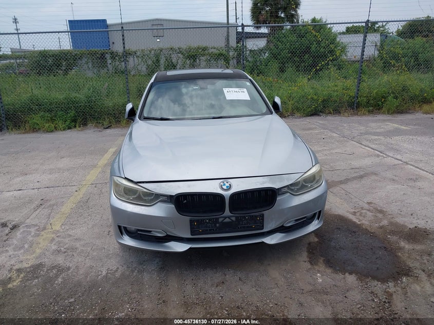 2012 BMW 3 series VIN WBA3A5C51CF341033 IAAI salvage auction — MECHANICAL, Clear (Florida), sold $800 on 2026-08-05 (photo 6)