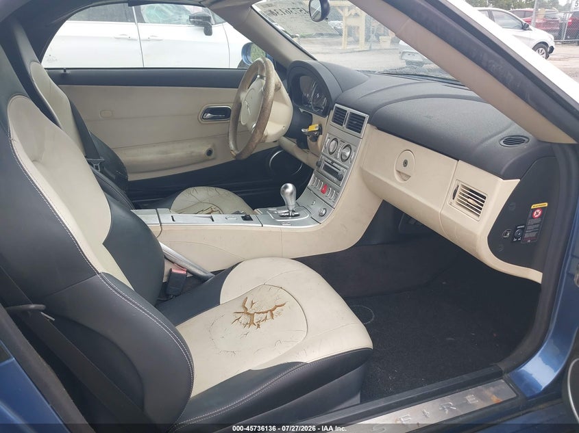 2006 Chrysler Crossfire VIN 1C3AN65L76X062320 IAAI salvage auction — ROOF, Clear (Florida), sold $1,500 on 2026-08-29 (photo 5)