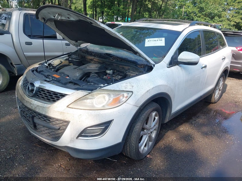 2011 Mazda Cx-9 VIN JM3TB3DV4B0325985 IAAI salvage auction — NORMAL WEAR, Clear (Virginia), sold $600 on 2026-08-23 (photo 2)