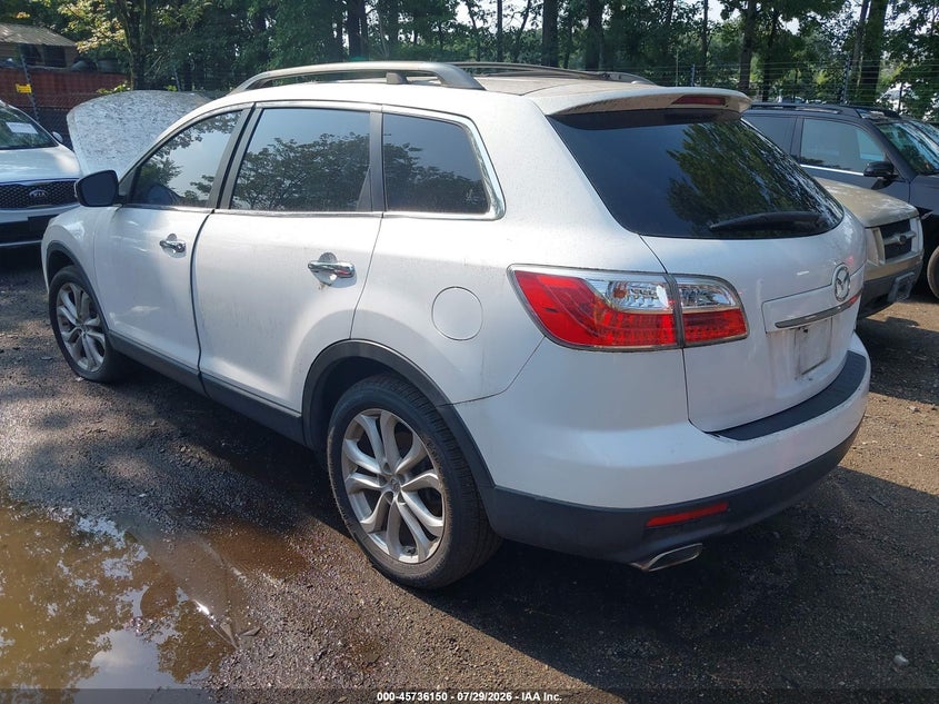 2011 Mazda Cx-9 VIN JM3TB3DV4B0325985 IAAI salvage auction — NORMAL WEAR, Clear (Virginia), sold $600 on 2026-08-23 (photo 3)