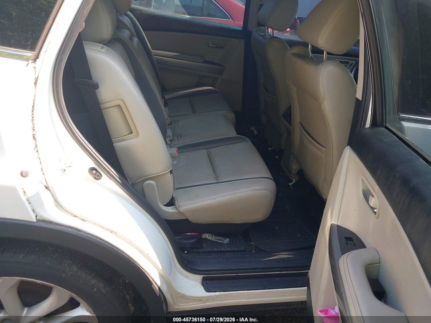 2011 Mazda Cx-9 VIN JM3TB3DV4B0325985 IAAI salvage auction — NORMAL WEAR, Clear (Virginia), sold $600 on 2026-08-23 (photo 8)