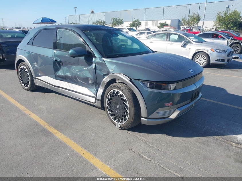 2024 Hyundai Ioniq 5 VIN KM8KRDDF3RU248460 IAAI salvage auction — RIGHT SIDE, Wait Title, sold $13,225 on 2026-08-31 (photo 1)