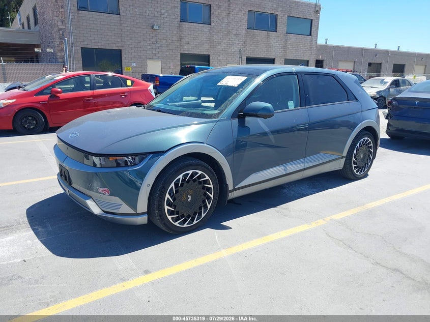 2024 Hyundai Ioniq 5 VIN KM8KRDDF3RU248460 IAAI salvage auction — RIGHT SIDE, Wait Title, sold $13,225 on 2026-08-31 (photo 2)