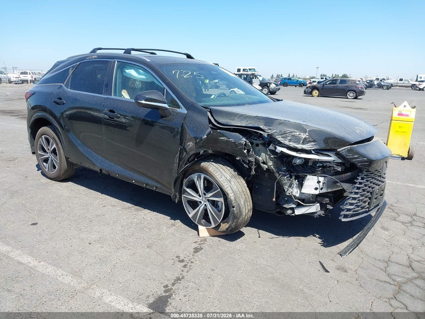 2024 Lexus Rx VIN 2T2BBMCAXRC041202 IAAI salvage auction — FRONT END, Wait Title, sold $18,350 on 2026-08-26 (photo 1)