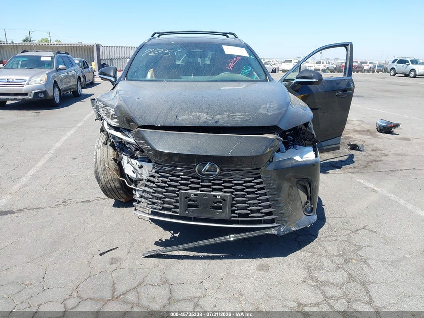 2024 Lexus Rx VIN 2T2BBMCAXRC041202 IAAI salvage auction — FRONT END, Wait Title, sold $18,350 on 2026-08-26 (photo 6)
