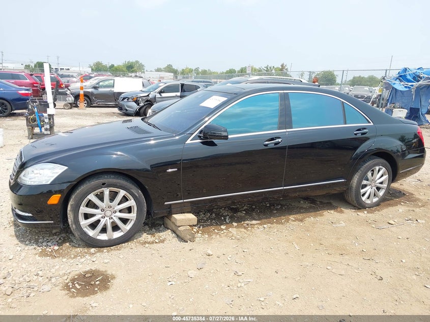 2012 Mercedes-benz VIN WDDNG8DB8CA424378 IAAI salvage auction — SIDE, Salvage (Ohio), sold $4,650 on 2026-08-13 (photo 6)