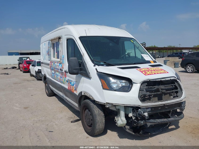 2019 Ford Transit VIN 1FTYR2CM0KKB56176 — IAAI salvage auction photo