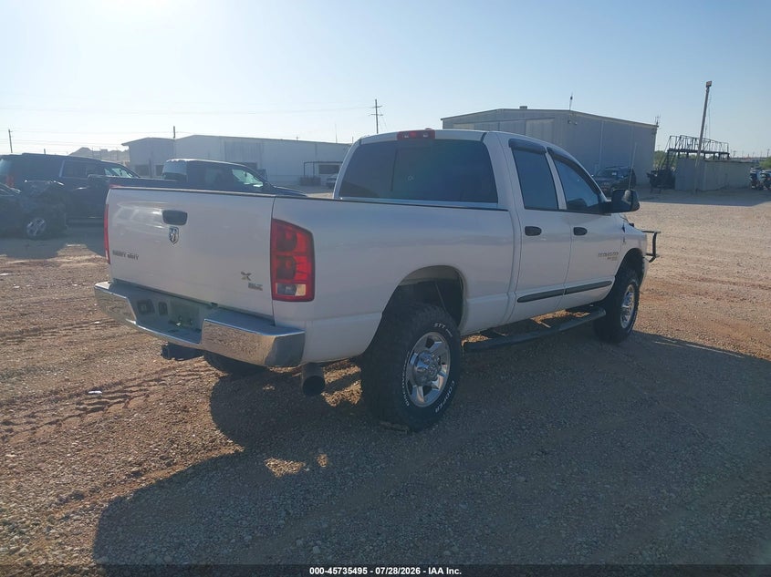 2006 Dodge Ram 2500 VIN 3D7KS28C36G230672 IAAI salvage auction — LEFT SIDE, Clear (Arkansas), sold $9,500 on 2026-08-06 (photo 4)