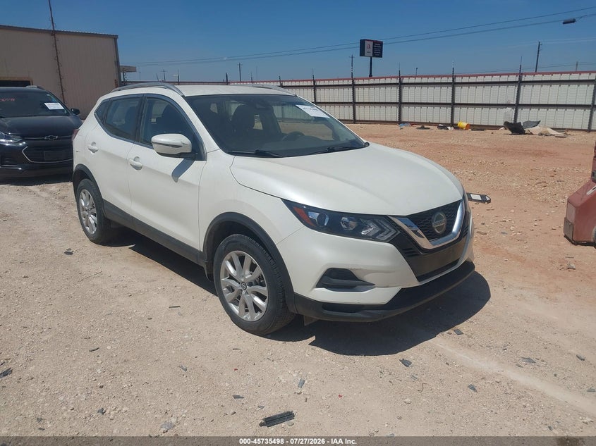 2020 Nissan Rogue sport VIN JN1BJ1CV0LW549365 IAAI salvage auction — EXTERIOR BURN, Original (Texas), sold $425 on 2026-07-30 (photo 1)