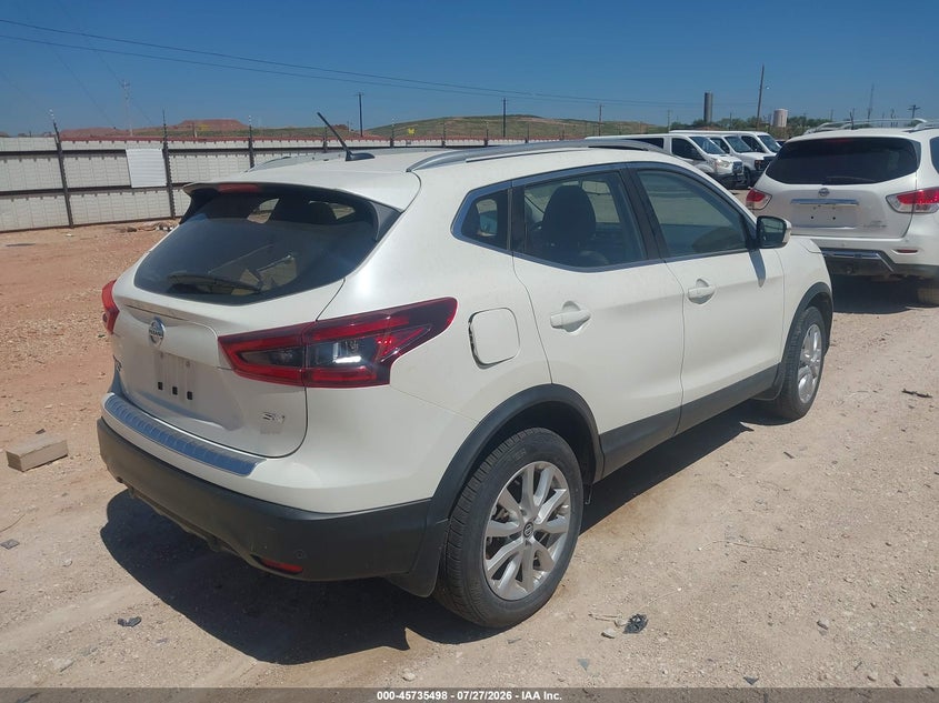 2020 Nissan Rogue sport VIN JN1BJ1CV0LW549365 IAAI salvage auction — EXTERIOR BURN, Original (Texas), sold $425 on 2026-07-30 (photo 4)